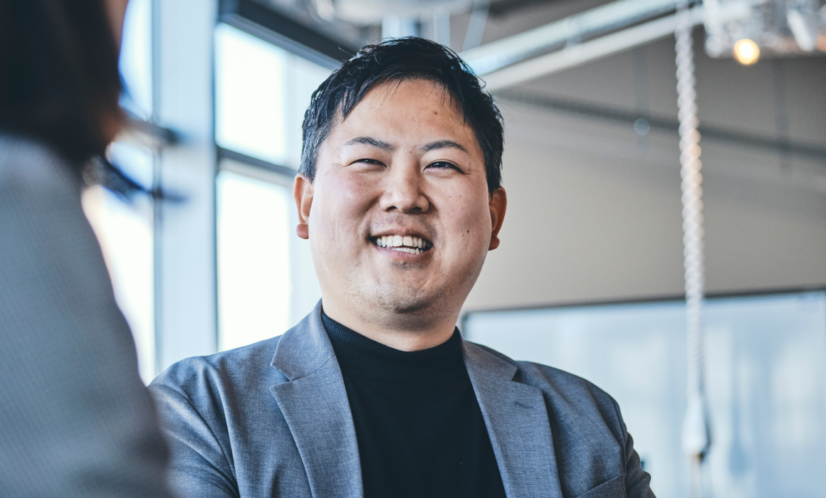 タカギ 育トレに関するインタビュー 写真